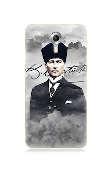 General Mobile Discovery 4g Uyumlu Atatürk Portresi Desenli Silikon Kılıf