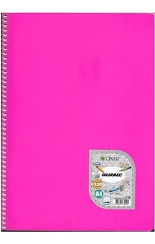 Çınar Spiralli Defter Plastik Kapak 120 Yp A4 Çizgili Pembe Çınar Spiralli Defter Plastik Kapak 120 Yp A4 Çizgili Pembe