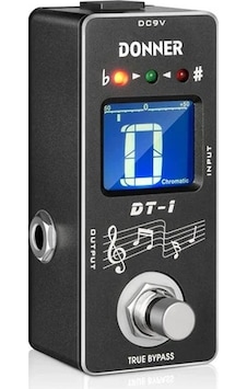 Donner Dt 1 Tuner Pedal Siyah Donner Dt 1 Tuner Pedal Siyah