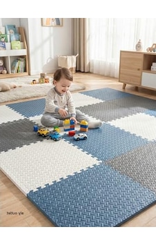 Kurulumlu Oyun Spor Matı, 50x50 Cm Puzzle Halı Seti
