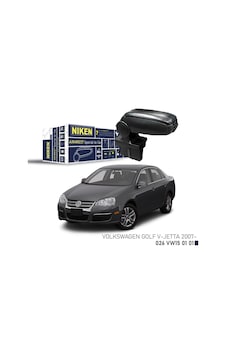 Niken Vw Golf V -jetta 2007- Araca Özel Kol Dayama Siyah