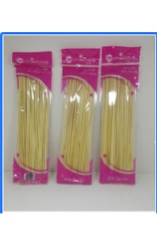 Çöpşiş 25 Cm 60 Adetli Çöp Şiş 1 Paket Çöpşiş 25 Cm 60 Adetli Çöp Şiş 1 Paket
