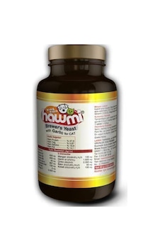 Hawmi Brewers Yeast Garlic Kediler için Sarımsak ve Maya Tableti 120'li