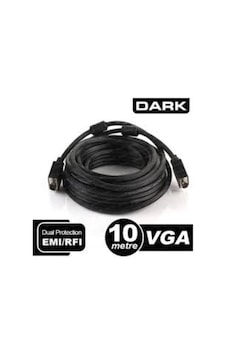 Dark Dk Cb Vgal1000 10M Vga Kablosu Erkek/Erkek Dark Dk Cb Vgal1000 10M Vga Kablosu Erkek/Erkek