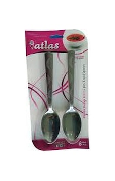 6 Parça Metal Yemek Kaşık 5570 Çok Renkli 6 Parça Metal Yemek Kaşık 5570 Çok Renkli