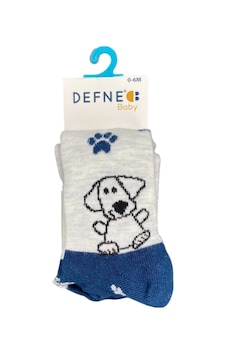 Defne Baby Bebek Külotlu Çorap 004-21 Gri Defne Baby Bebek Külotlu Çorap 004-21 Gri