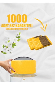 Korbell 16 Lt Çöp Kutuları İle Uyumlu 1000 Bebek Bezi Kapasiteli Bahar Çiçekleri Kokulu Yerli Çöp Poşeti Korbell 16 Lt Çöp Kutuları İle Uyumlu 1000 Bebek Bezi Kapasiteli Bahar Çiçekleri Kokulu Yerli Çöp Poşeti