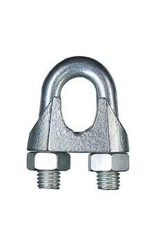 Çelik Halat Klemens 3 Mm 10 Adet Çelik Halat Klemens 3 Mm 10 Adet