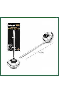Bezos Krom Metal Servis Kepçe 24.5 Cm Bzs01 Bezos Krom Metal Servis Kepçe 24.5 Cm Bzs01