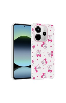 Xiaomi Redmi Note 14 4g Kılıf Kamera Korumalı Desenli Zore Klip Kapak Xiaomi Redmi Note 14 4g Zore - Kalpli Kiraz Xiaomi Redmi Note 14 4g Kılıf Kamera Korumalı Desenli Zore Klip Kapak Xiaomi Redmi Note 14 4g Zore - Kalpli Kiraz