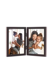 Frames 755957d Espresso Ahşap Menteşeli Çift Resim Çerçevesi, 13,8 X 17,7 Cm, Koyu Ceviz Frames 755957d Espresso Ahşap Menteşeli Çift Resim Çerçevesi, 13,8 X 17,7 Cm, Koyu Ceviz