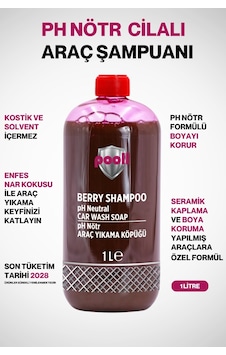 Cilalı Oto Şampuanı Ph Nötr Araba Şampuanı 1 Litre Konsantre 1/128 Oran Oto Yıkama Şampuan