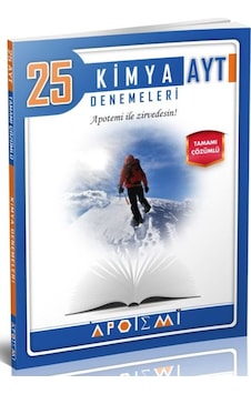 Apotemi Ayt Kimya 25 Li Denemeleri Apotemi Ayt Kimya 25 Li Denemeleri