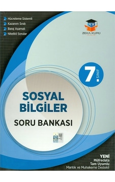 7 Sınıf Sosyal Bilgiler Soru Bankası Zeka Küpü Yayınları 7 Sınıf Sosyal Bilgiler Soru Bankası Zeka Küpü Yayınları