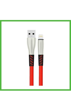Vaveni Konfulon S89 Metal Uçlu Lightning Kablo İphone Uyumlu 1m 2.4a - Kırmızı Arz Vaveni Konfulon S89 Metal Uçlu Lightning Kablo İphone Uyumlu 1m 2.4a - Kırmızı Arz