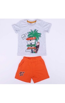 By Bebekodam Erkek Çocuk Gri Turuncu Summer Time Yazılı Tabela Baskılı Şor... Gri - Turuncu By Bebekodam Erkek Çocuk Gri Turuncu Summer Time Yazılı Tabela Baskılı Şor... Gri - Turuncu