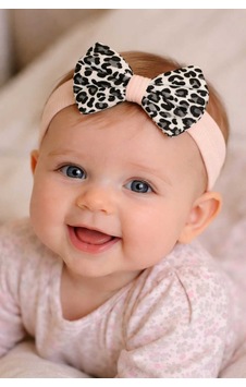 Leoparlı Bandana 6130 Somon Somon