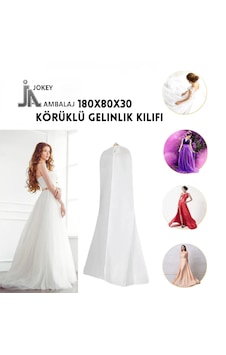 Jokey Ambalaj Fermuarlı Dolapiçi Gamboç Kıyafet,takım Elbise,abiye Ve Gelinlik Kılıfı 80x180+30cm Renk Seçenekli Beyaz Jokey Ambalaj Fermuarlı Dolapiçi Gamboç Kıyafet,takım Elbise,abiye Ve Gelinlik Kılıfı 80x180+30cm Renk Seçenekli Beyaz