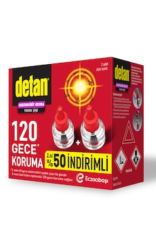 Detan 120 Gece Elektrolikit 2.si %50 Yedek Detan 120 Gece Elektrolikit 2.si %50 Yedek