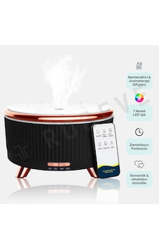 Robeve 500 Ml Uzaktan Kumandalı Aroma Difüzörü Hava Nemlendirici Buhar Makinesi 7 Renk Led Işıklı, 3 Sis Modlu Hava Nemlendirici Sessiz Çalışan, Zaman Ayarlı & Otomatik Kapanmalı Difüzör Robeve 500 Ml Uzaktan Kumandalı Aroma Difüzörü Hava Nemlendirici Buhar Makinesi 7 Renk Led Işıklı, 3 Sis Modlu Hava Nemlendirici Sessiz Çalışan, Zaman Ayarlı & Otomatik Kapanmalı Difüzör