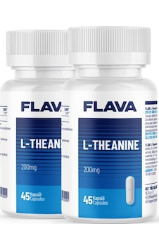 Flava L-theanıne - 45 Kapsül X 2 Adet Flava L-theanıne - 45 Kapsül X 2 Adet