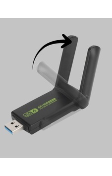 Yüksek Hızlı Dual Band Wifi Adaptör 1200 Mbps Usb 3.0