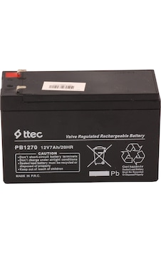 Ttec Çocuk Akülü Araba Için 12v 7ah 12 Volt 7 Amper Çocuk Oyuncak Araba Araç Aküsü Pili Bataryası
