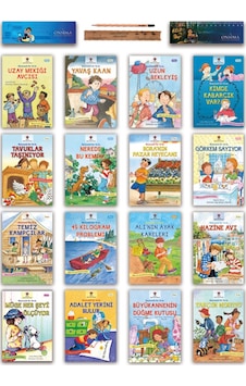 Tübitak Matematik Her Yerde Serisi Set 16 Kitap 7+ Yaş İlk Okuma Tübitak Matematik Her Yerde Serisi Set 16 Kitap 7+ Yaş İlk Okuma