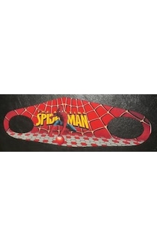 Spiderman Desenli Özel Tasarım Çocuk Maskesi