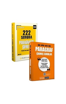 Pegem + Öğreti Kpss Meb-ags Ales Dgs Paragraf Çıkmış Sorular + Soru Bankası 2 Li Set Pegem + Öğreti Akademi Yayınları Pegem + Öğreti Kpss Meb-ags Ales Dgs Paragraf Çıkmış Sorular + Soru Bankası 2 Li Set Pegem + Öğreti Akademi Yayınları