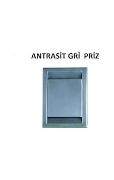 Vakumaks Merkezi Süpürge Sistemleri Vakum Prizi Antrasit Gri Vakumaks Merkezi Süpürge Sistemleri Vakum Prizi Antrasit Gri
