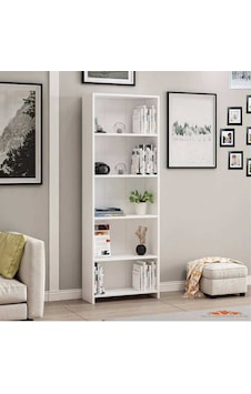 Modilayn Mısra 5 Raflı Kitaplık, Kütüphane