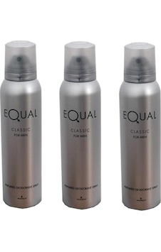 Equal Classic Erkek Sprey Deodorant 3 x 150 ML Equal Classic Erkek Sprey Deodorant 3 x 150 ML
