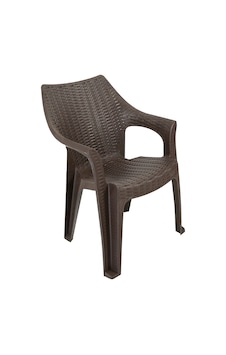 Luna Polo Rattan Koltuk Kahverengi Luna Polo Rattan Koltuk Kahverengi