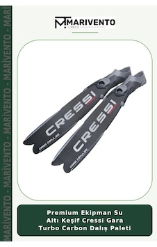 Premium Ekipman Su Altı Keşif Cressi Gara Turbo Carbon Dalış Paleti Black Premium Ekipman Su Altı Keşif Cressi Gara Turbo Carbon Dalış Paleti Black