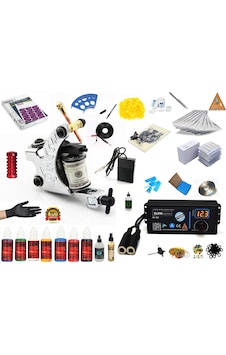 Xl-499 Sılver Desıgn Tattoo Dijital Tattoo Dövme Makinası Se Xl-499 Sılver Desıgn Tattoo Dijital Tattoo Dövme Makinası Se
