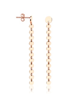 Pullu Rose Küpe İtalyan Tasarım Pullu Rose Küpe İtalyan Tasarım
