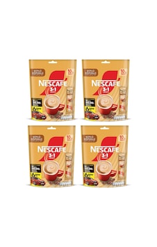 Nescafe 3 ü 1 Arada Sütlü Köpüklü Kahve 4 x 10'lu Nescafe 3 ü 1 Arada Sütlü Köpüklü Kahve 4 x 10'lu