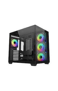 Cooler Master Elite 681 Argb Siyah Tempered Glass Usb 3.0 850w 80+ Gold Atx 3.1 Gen5 Atx Mid Tower Kasa