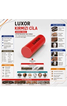 Luxor Polisaj Cila - Turuncu Luxor Cila