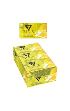 Şekersiz 7'li Limon Aromalı Sakız 14,5gr 24 Adet Şekersiz 7'li Limon Aromalı Sakız 14,5gr 24 Adet
