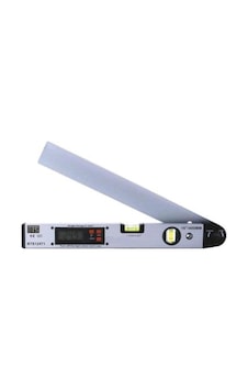 Dijital Açı Ölçerli Su Terazisi 400 Mm / 16 İnç - 2 Sulu Elektronik Eğim Ölçer 12471 Dijital Hassas Açı Ölçer Ve İki Sulu Su Terazisi 40 Cm