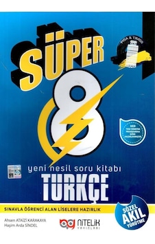 NİTELİK 8. Sınıf Yeni Nesil Süper Türkçe Soru Kitabı NİTELİK 8. Sınıf Yeni Nesil Süper Türkçe Soru Kitabı