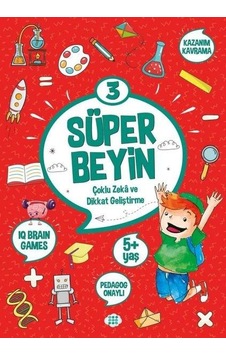 Süper Beyin 3 5+Yaş - Dokuz Yayınları Süper Beyin 3 5+Yaş - Dokuz Yayınları
