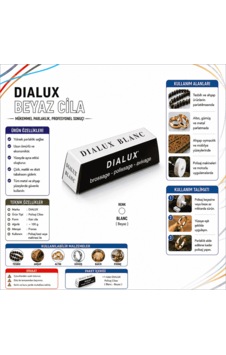 Dialux Polisaj Cila - Beyaz Dialux Cila Dialux Polisaj Cila - Beyaz Dialux Cila