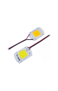 50w 220v Beyaz Smd Led Projektör Ledi Çipi 50 Watt Power Led Cob Led