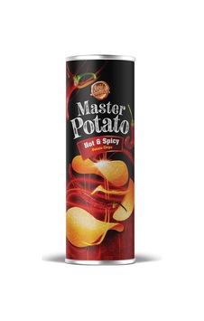5 Adet Master Potato Acılı & Baharatlı Cips 160 G 5 Adet Master Potato Acılı & Baharatlı Cips 160 G