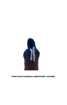 Vites Kılıfı Kapşonlu Sweatshirt Lacivert Vites Kılıfı Kapşonlu Sweatshirt Lacivert