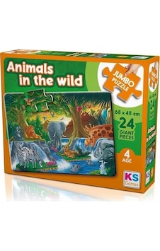 Ks Puzzleanimals In The Wild Jumbo Puzzle Ks Puzzleanimals In The Wild Jumbo Puzzle