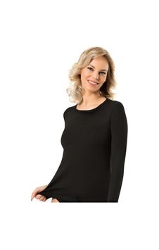 Dertex Bayan 361 Uzun Kol Thermal Üst Siyah Dertex Bayan 361 Uzun Kol Thermal Üst Siyah